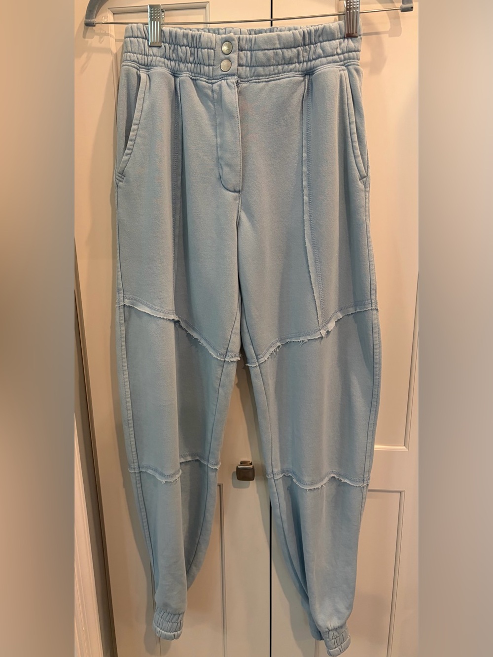 BDG Ari Seamed Jogger Pant Light Blue